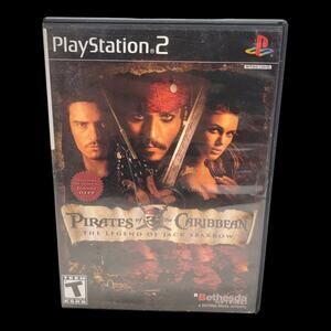 Pirates of the Caribbean The Legend of Jack Sparrow PS2 PlayStation 2 Disney